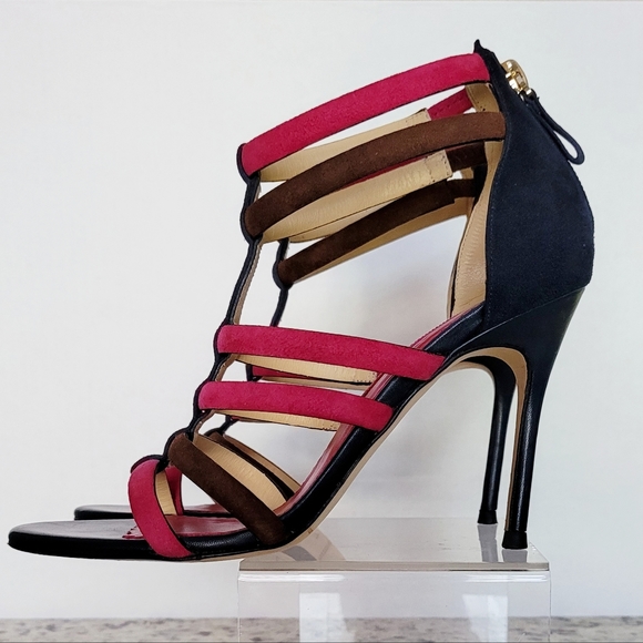 Carolina Herrera Sandal Strappy Heels - Picture 8 of 16